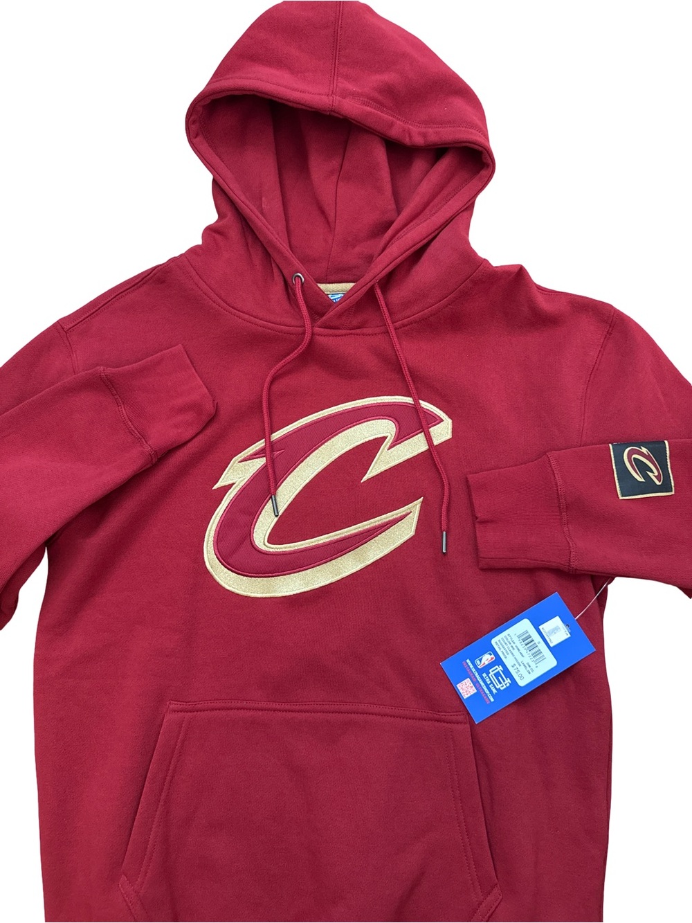 Cleveland Cavaliers NBA Maroon Men’s Hoodie Size Small NWTS Ultra Game Cav’s